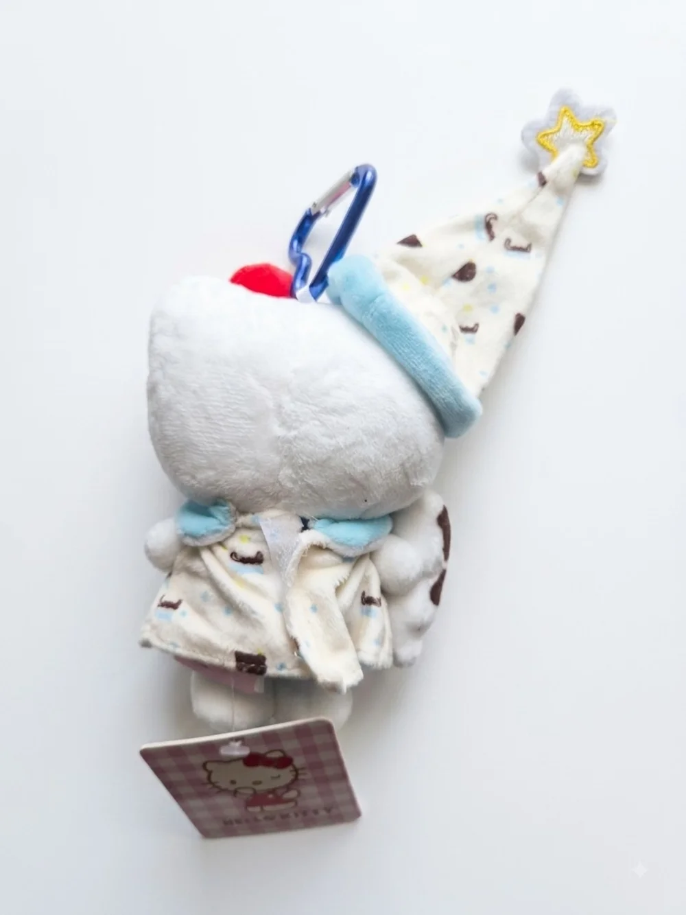 Hello Kitty PJ Plush Keychain